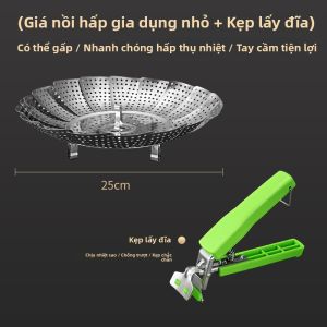 BAKULI | Giỏ Hấp Gấp Đa Năng Dùng Tại Nhà