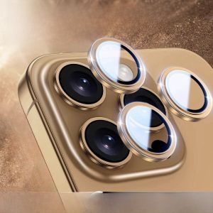 Titanium Metal Lens Film for  16Pro Max Rear Camera Protection High Definition Tempered Glass plus Camera Cover Mobile Phone Lens Sticker