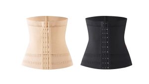 M Letter Body Shaper Slim Waist For Sports Corset Postpartum Body-shaping Belt 6 Row 13 Buckles