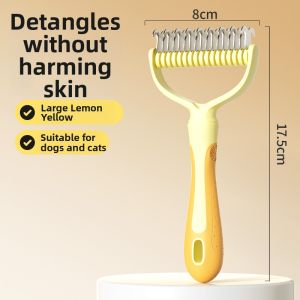 7o | Detangling Thinning Pet Brush for Long-haired Cats