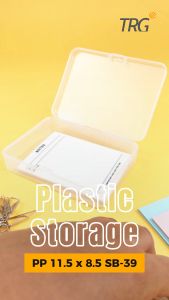 TRG Plastic Storage Box PP 11.5 x 8.5 SB-39 - Tempat Penyimpanan Kotak Plastik Kecil Serbaguna 115 x 85 cm TRG