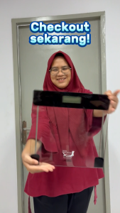 OneMed EB 9090 Timbangan Badan Kamar Mandi Digital Grey Weighing Scale Bathroom One Med EB9090H Tempered Glass Abu Abu