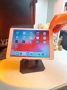 Tablet stand iPad 360 degree rotation foldable made from good quality materials strong and durable.