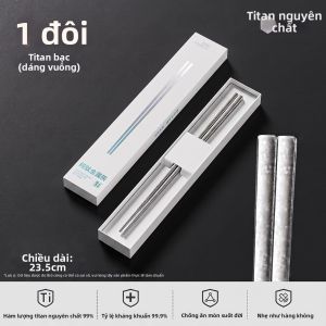 BAICHANG | Đũa Titanium Chống Khuẩn và Mốc Cao Cấp