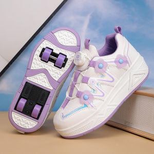 Invisible Auto-retractable Breathable Roller Skates