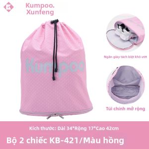 Kumpoo | Balo Thể Thao Thời Trang Dung Lượng Lớn có Ngăn Đựng Giày