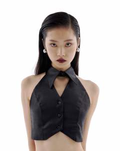 AOP ARCHIVE - Libre Collar Crop Vest