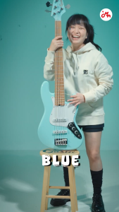 Gusta Bonnie Bass 5 Strings เบสไฟฟ้า 5 สาย รับประกันศูนย์ Music Arms