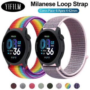 20/22mm Sport Nylon Watchband for COROS APEX 4 42mm Strap for COROS PACE 4 3/APEX 2 Pro Watch Strap APEX 42 46mm Bracelet Correa