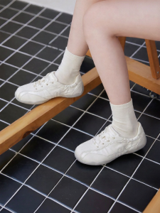 Hotwind | Ballet Style Satin Trainers Lightweight Sporty Casual Shoes