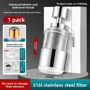「China Plug」YEMO | Filter-Free Faucet Water Filter Anti-Splash Kitchen Use