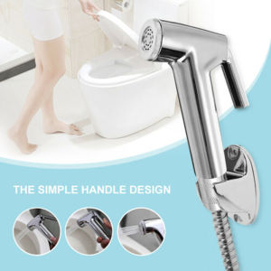 MaxgePC Chrome Bidet phun tap vệ sinh nhà vệ sinh vòi hoa sen đầu vòi phòng tắm Đỏ bừng