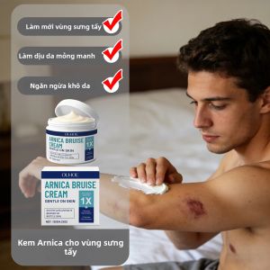 OUHOE | Kem Trị Vết Bầm Arnica OUHOE Giúp Làm Lành Nhanh Và Cải Thiện Tình Trạng Tăng Sắc Tố Công Thức Dịu Nhẹ Thấm Nhanh Phù Hợp Với Mọi Loại Da