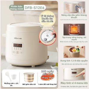 Bear | Nồi Cơm Điện Truyền Thống Mini Nhỏ
