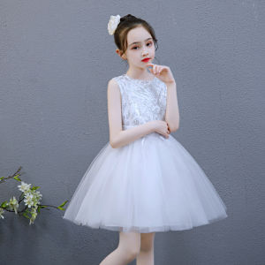 DDL | Sleeveless White Princess Dress