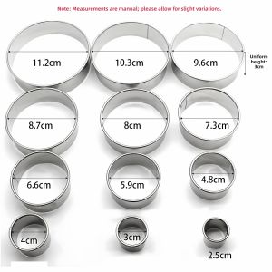 Jiaxun | Round Cutting Molds for Baking