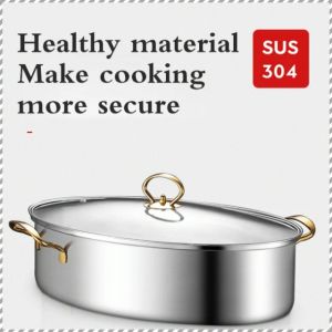 Steam Cooker Lightweight Large Capacity Steamer with Glass Lid Multifunction Adjustable Detail Showcase