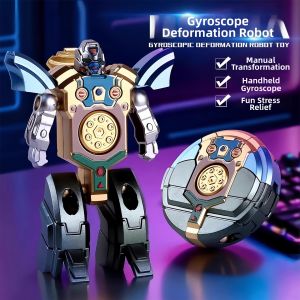 Đồ Chơi Robot Quay Tay Đa Dạng cho Bé Trai