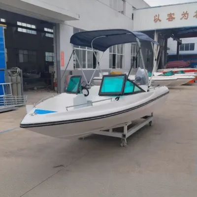 New High-Speed Glass Steel Patrol Boat Fishing Boat Tourist Sightseeing Boat Sea Fishing Boat Inflatable Kayak Watercraft