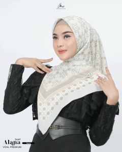 PROMO - ALANA SCARF Jilbab hijab kerudung dewasa segiempat daily simple mewah terbaru new terlaris SEGIEMPAT VOAL MOTIF BUNGA random EXCLUSIVE BY AR RAFI  murah viral lebaran idul fitri 2025 adem mudah di bentuk cantik bayar ditempat COD gratis ongkir