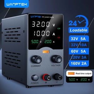 Wanptek Laboratory Power Supply 30V 10A Adjustable DC Power Supply 4-digit LED display for servicing electronic equipment