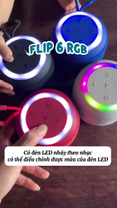 ( SIÊU SALE ) Loa Bluetooth Mini F6 RGB Nhỏ Gọn Âm Thanh To Rõ Bass Chuẩn Dễ Dàng Kết Nối Dễ Mang Theo - Bảo Hành Lỗi 1 Đổi 1