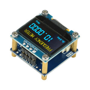 PLJ-096OLED-H1 Frequency Display Module Frequency Counter Featuring 0.96-inch OLED Display RF Digital Signal Frequency Meter