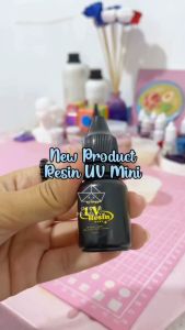Resin UV Bening 10gr High Gloss Kerajinan Crystal Clear 10 gram Recine Cair Craft Crafting Gantungan Kunci Hias Merchandise Kpop Art Seni Kesenian Kunci Ganci Tatakan Hiasan Tas Kertakes DIY Quality Kualitas Katalis Murah Resin Grosir Prakarya Malang