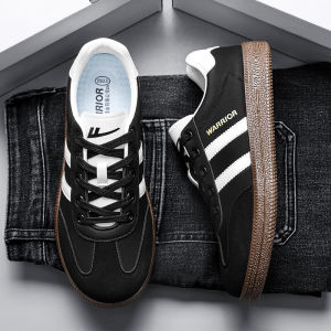 Warrior Womens Casual Sports Shoes 2025 Spring New Style Versatile Low Top Outdoor City Shoes for Couples Lightweight Synthetic Leather