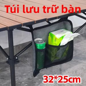 Túi Đựng Đồ Bên Cạnh Bàn Dùng Cho Cắm Trại Túi Đựng Đồ Ngoài Trời Cho Xe Đẩy Cắm Trại Có Ngăn Chứa Đồ