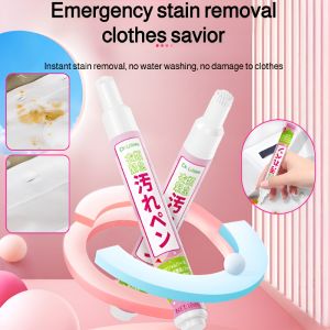 Instant Stain Remover Pen Portable Oil Stain Remover Water-Free Cleaning Clothing Stain Removal Artifact No Harm To Clothes
