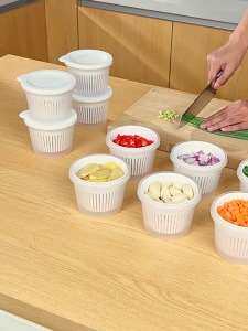 【Product Lab】SG Ready Stock Fresh-Lock Vegetable Storage Stackable Spring Onion Ginger Chilli Drain Water Container