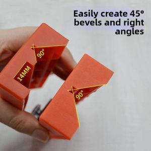 45 Degree V-Shaped Woodworking Beveler