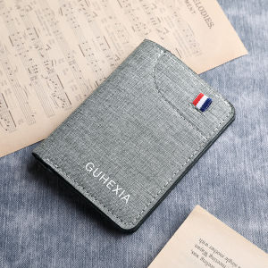 Ví vải bố nam tài liệu tài liệu tài liệu đa chức năng Ví ngắn mỏng Nhật Bản cho thiếu niên