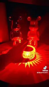 original LED Crystal cylinder Acrylic Night Light Lamp Diamond Lamp Rechargeable Bedside Touch Table Lamp 16 color