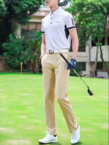 Men Thin Golf Trousers Summer