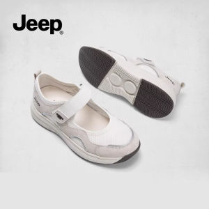Jeep Mary Jane Thick soled Durable Breathable Shallow Sport Single Shoe