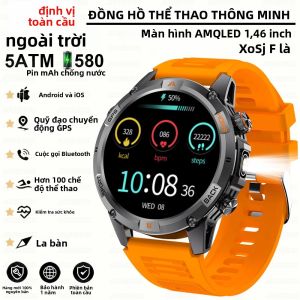 Đồng Hồ Thông Minh T-Rex 3 Ultra Dành Cho Nam Tích Hợp GPS La Bàn Chống Nước 5ATM Pin 580mAh Màn Hình AMOLED 1.46 Inch Dây Đeo Thể Thao Hỗ Trợ Gọi Bluetooth Theo Dõi Sức Khỏe & Giấc Ngủ
