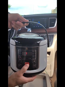 Nồi Cơm Điện Ô Tô 2L 12V/24V Đa Năng – Portable Car Rice Cooker