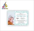 kartu Tasyakuran Bayi / Kartu Aqiqah Bayi / Stiker Aqiqah bayi (40 pcs). 