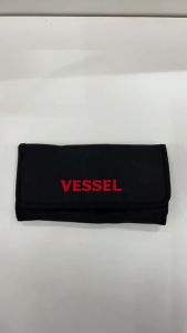 VESSEL 2200B JIS Ball Grip Ratchet Screwdriver Set (6pcs with Bag) - for Phillips/1-Way Screws Repair Hand Tools