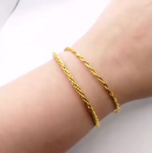Gelang Tangan Fesyen 5G & 9G Emas 916 Yon Hing