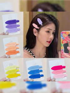 White Deer Style Hair Clip for Women with Seamless Side Bun Pin ly Baked Japan and South Korea Style Non-Tessellated Material