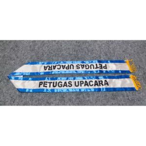 ( isi 20 biji) SELENDANG PETUGAS UPACARA SABLON SELENDANG WARNA WARNI SELENDANG PETUGAS UPACARA SELENDANG