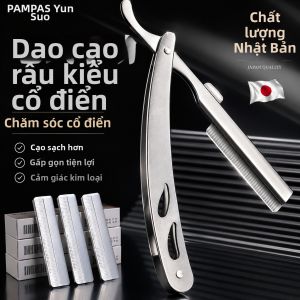 PAMPAS | Dao Cạo Râu Bằng Tay Chuyên Nghiệp
