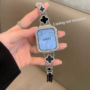 [SG] Luxury Four Leaf Clover Watch Bracelet for Apple Watch Series Ultra/11/10/9/8/7/6/5/SE1st/SE 2nd/4/3/2/149/45/44/4