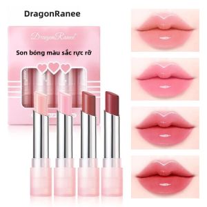 Bộ Son Dưỡng Môi Dạng Thạch Có Màu - Dưỡng Ẩm Làm Đầy Môi Làm Mờ Nếp Nhăn Dưỡng Môi Lâu Dài Son Dưỡng Mỹ Phẩm