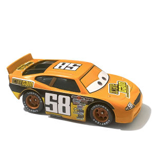 Takara Tomy | Pixar Car Battle-Damaged Car King Anime Model Electroplating 43 Strip Weathers Dinoco Toy Metal Die Casting Birthday Gift