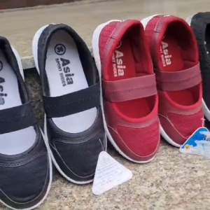 GIÀY LƯỜI NỮ ASIA có chun thung ôm chân