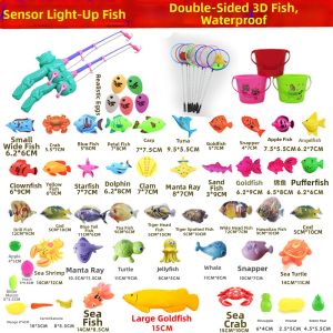 XSR | Glowing Bath Time Fishing Toy For 1-3 Year Olds